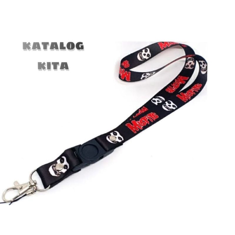 

KATALOG KITA LANYARD THE MISFITS PREMIUM | BAND | GANTUNGAN KUNCI ID CARD VAPE OXVA LANYARD KEKINIAN HITZ MURAH BISA COD