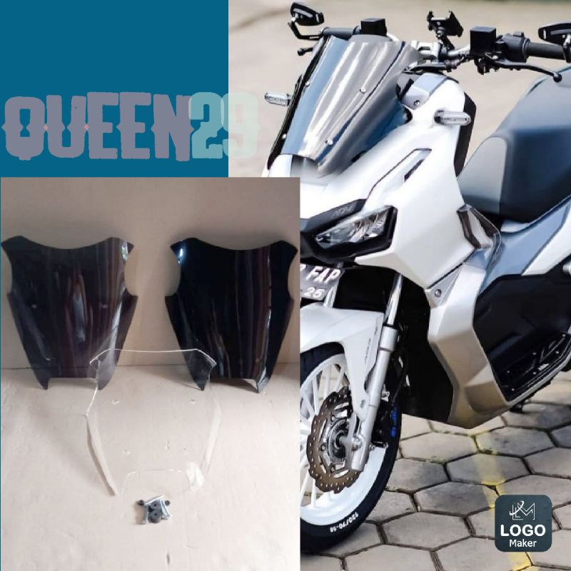 WINSHIELD HONDA ADV MODEL OCITO 1,VISOR ADV OCITO 1 RACE