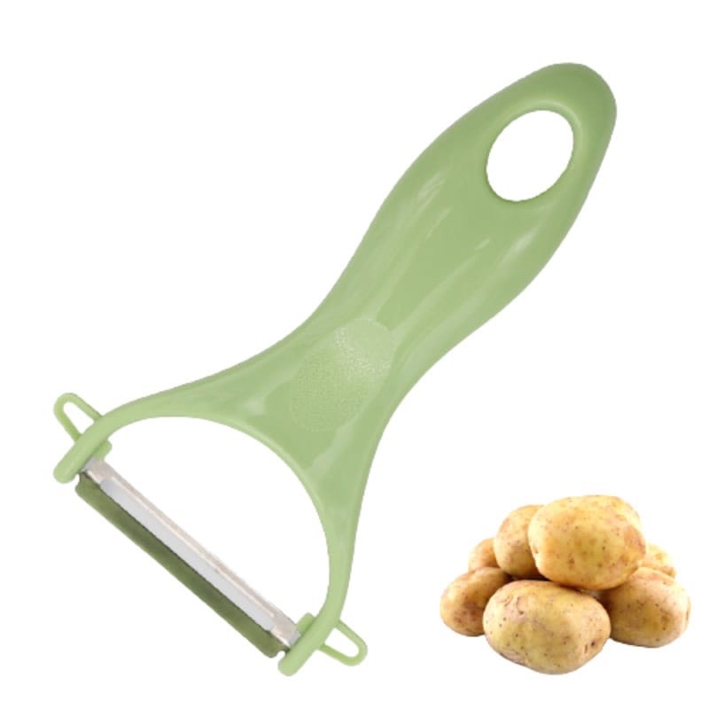 Peeler Knife Alat Pengupas Kulit Buah Dan Sayur / Alat Pengupas Buah / Warna dikirim random