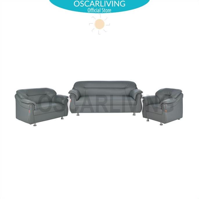 Olc Sofa Xena 321 - Grey - Fullset - KHUSUS JABODETABEK