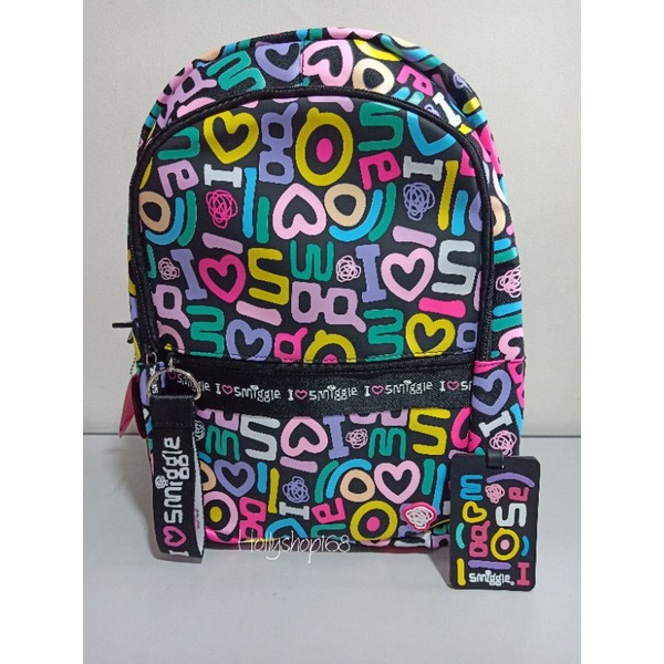 Tas ransel smiggle/I love smiggle