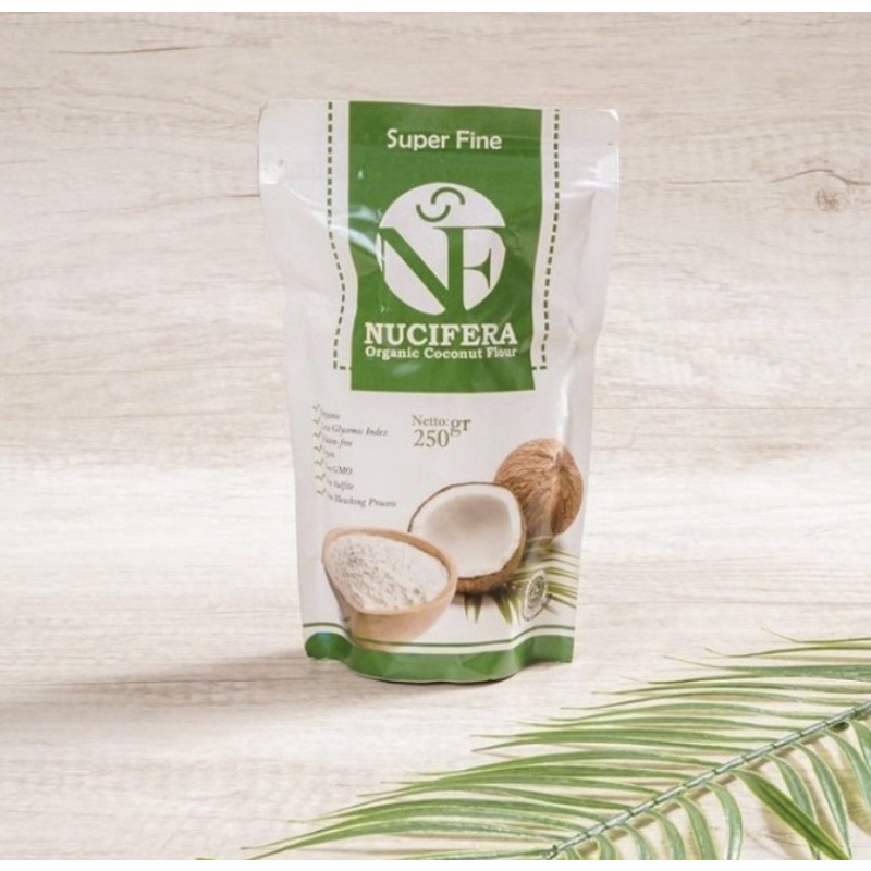 

Nucifera Organic Coconut Flour - Tepung Kelapa Organik 250gr