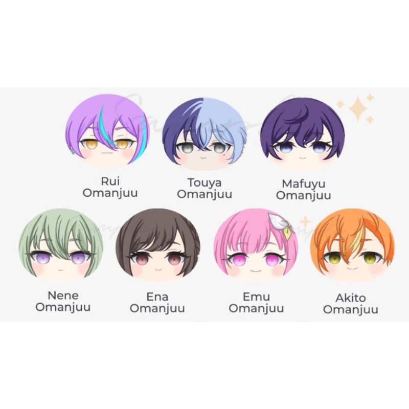 [BOOKED Fanmerch] Project Sekai Omanjuu