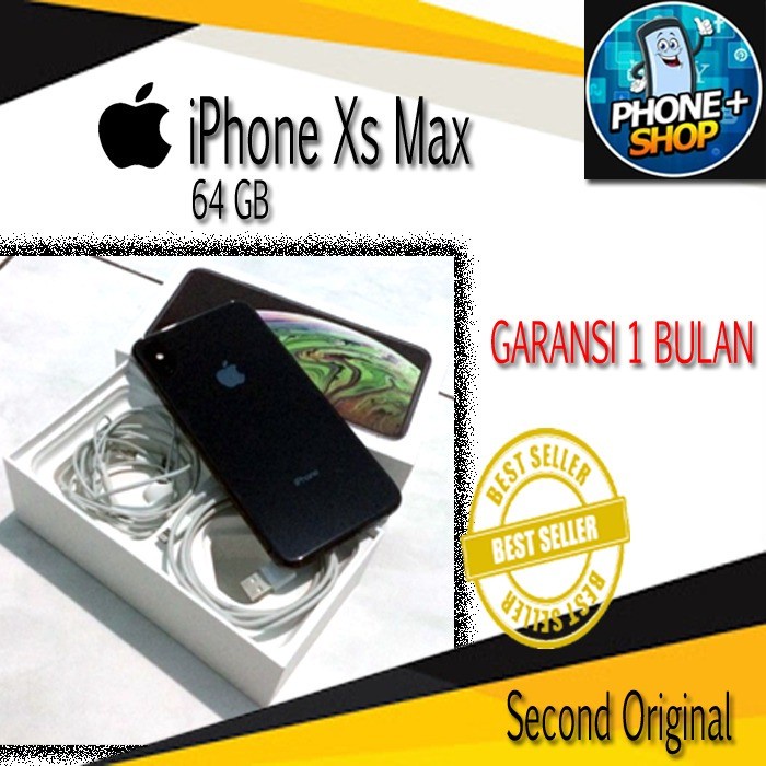[ Hp / Handphone ] Iphone Xs Max 64Gb Second Ex Internasional Mulus All Operator Bekas / Second /
