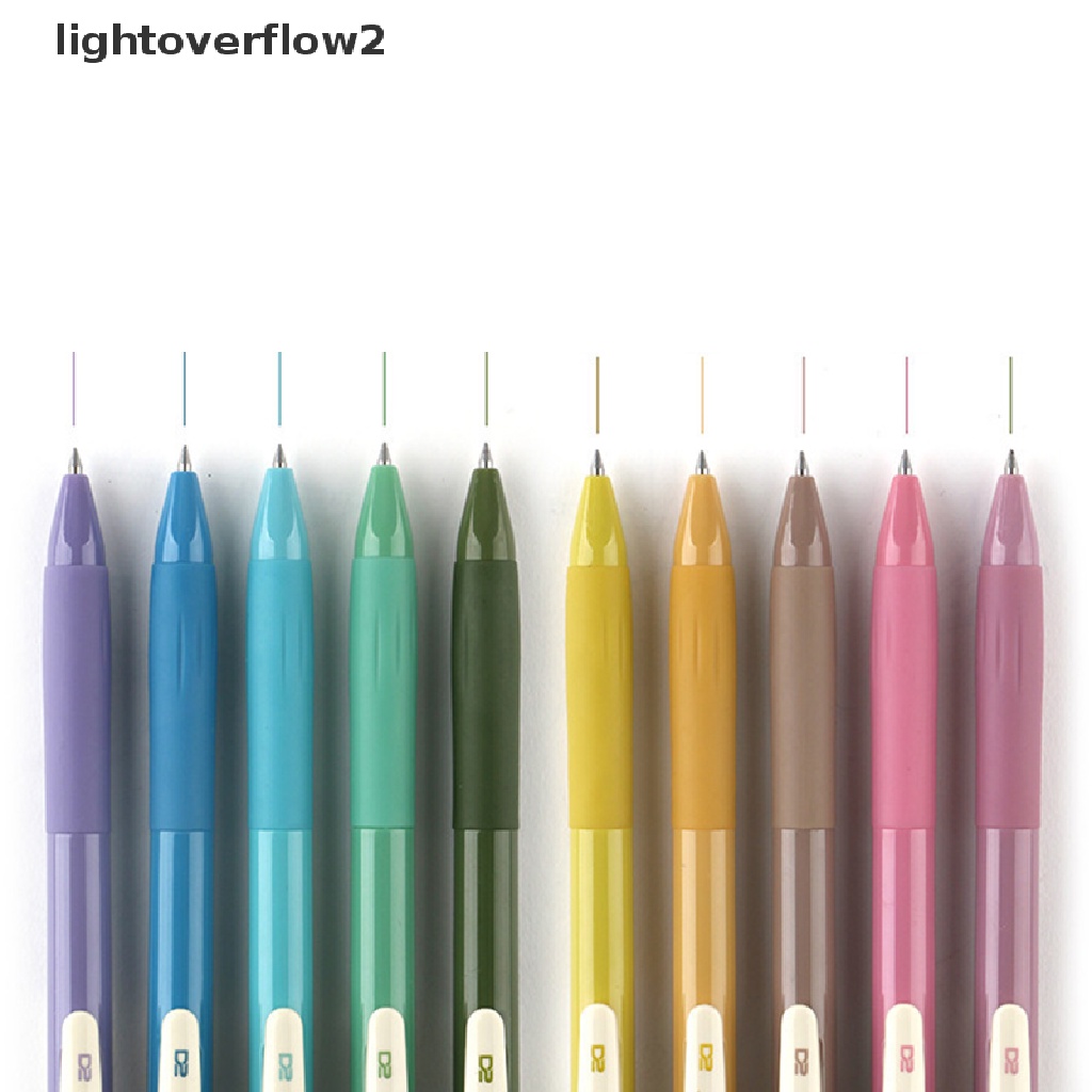 (lightoverflow2) 1pc Pen Gel Tinta Refill 0.5mm Tahan Lama