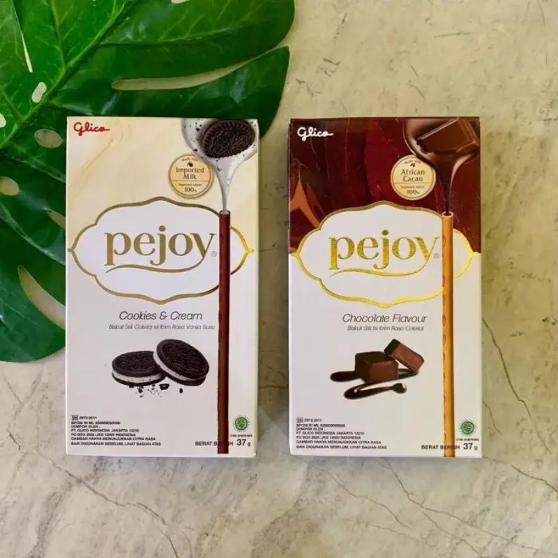 

biskuit Glico PEJOY coklat 30g PEJOY cookies & cream