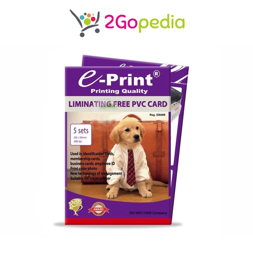 

Kertas Bahan Id Card / Kertas Pvc / Laminating Free Pvc Card (5set) E-print Grosir Murah Atk