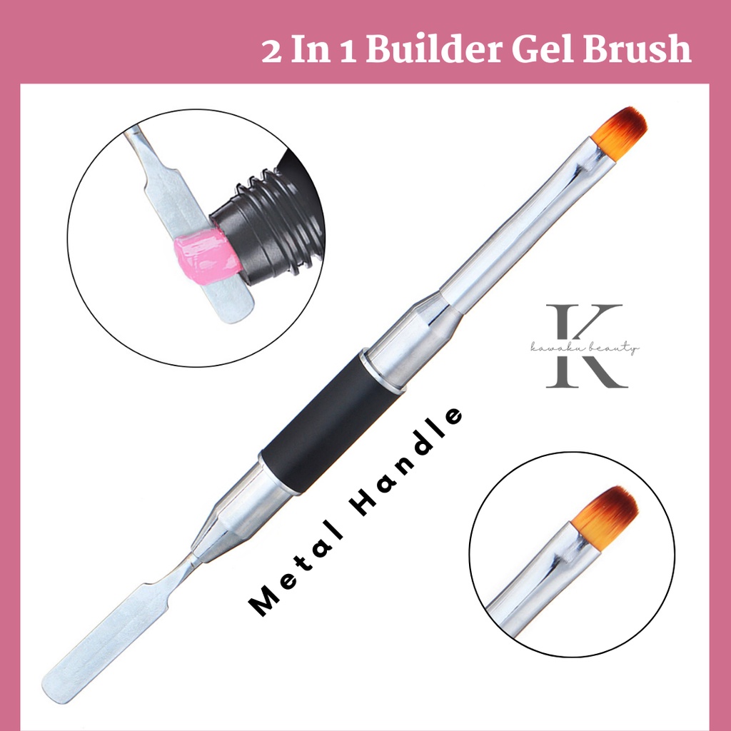 Brush Round dual stir Alum hitam NP-73