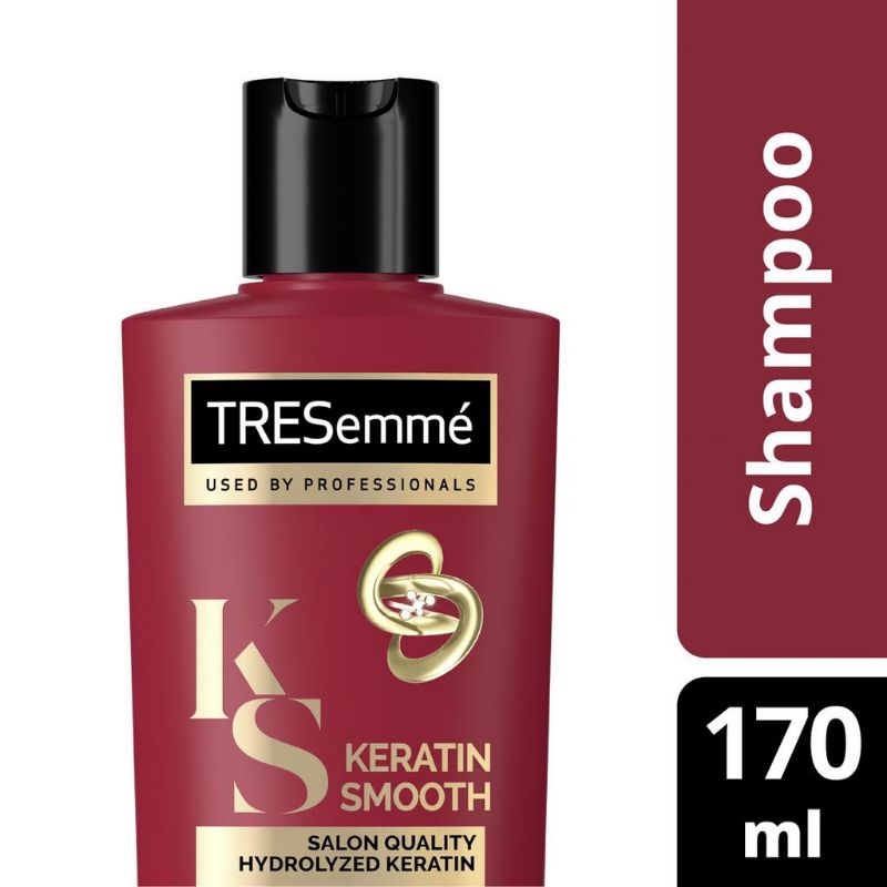 Tresemme Keratin Smooth Shampoo 170ml Tresmee Treseme tresme shampo merah