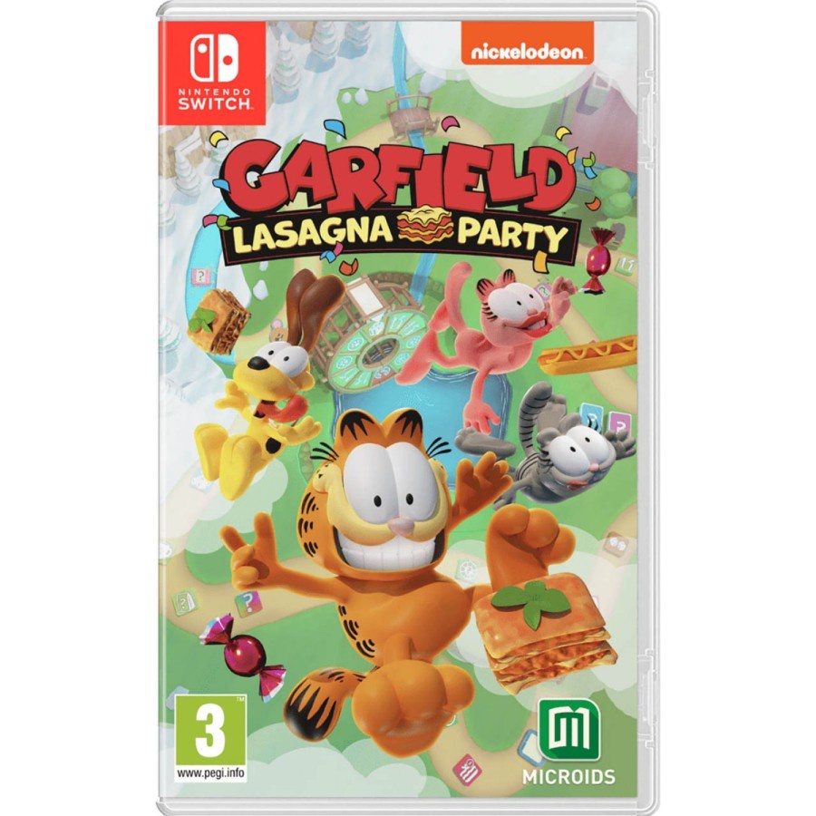 Nintendo Switch Garfield Lasagna Party