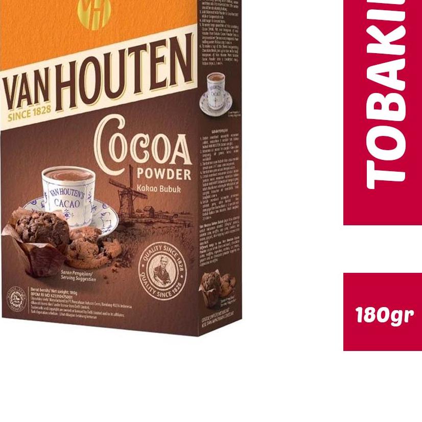 

limited Edition✔️Van Houten Cocoa Powder 180 gr Coklat bubuk|RA3