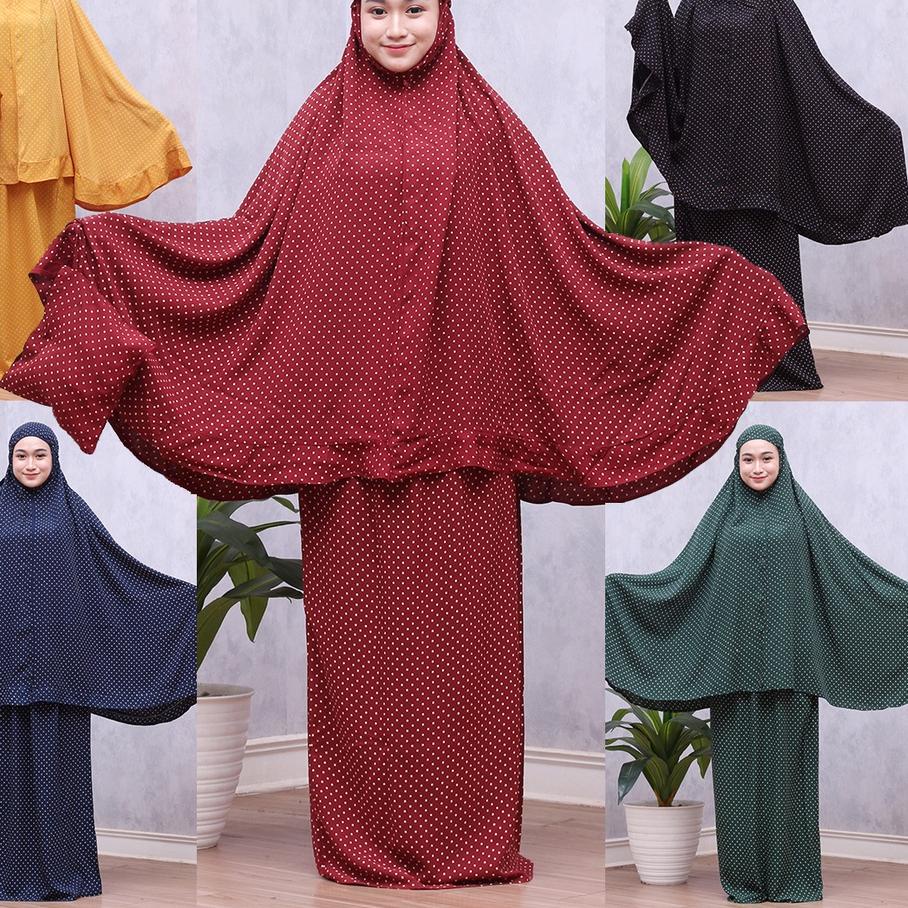 ㄼ AMALAGROSIR - (COD) Mukena Bali Dewasa / Mukena Batik / Mukena Tie Dye Rayon Motif STOK BANYAK 237