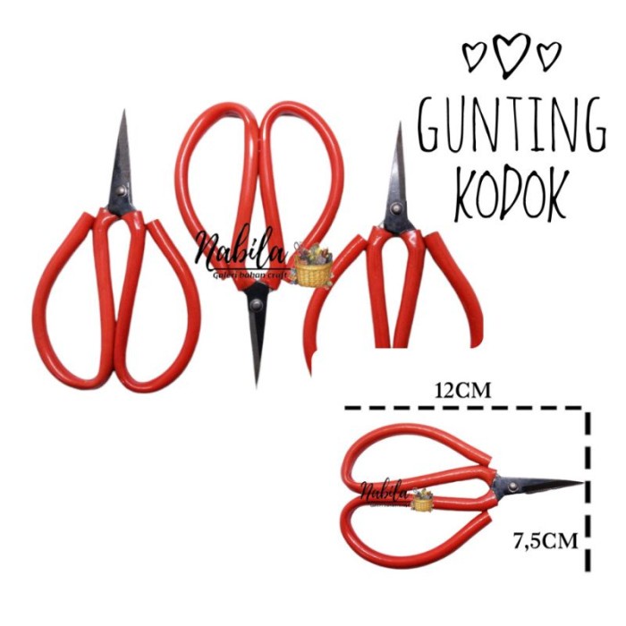 

Gilaa!!! (Satuan) Gunting Kodok Alat Craft Berkualitas