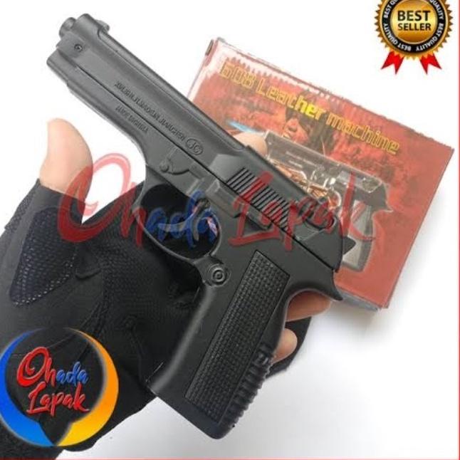 11.11 BRANDS FESTIVAL BISA COD Korek Api Pistol 1:1 Phyton Revolver 357 Pajangan full Besi buruan