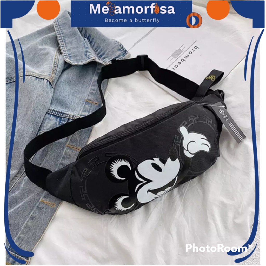 Metamorfosa waistbag MICKEY NEO Tas waistbag cewek cowok tas waistbag kekinian