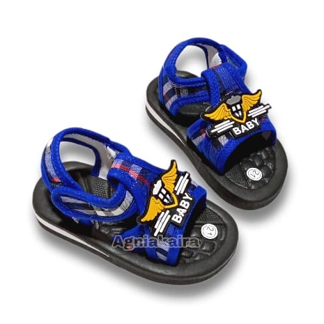 Sandal Bayi Model Gunung Motif Kotak Kotak Terbaru Kren Lucu