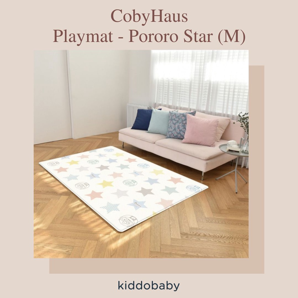 CobyHaus Playmat - Pororo Star (M) | Karpet Main Anak