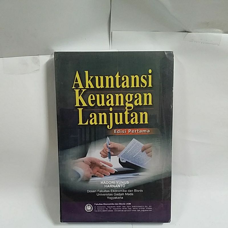 Jual Akuntansi Keuangan Lanjutan Edisi Hadori Yunus Shopee Indonesia