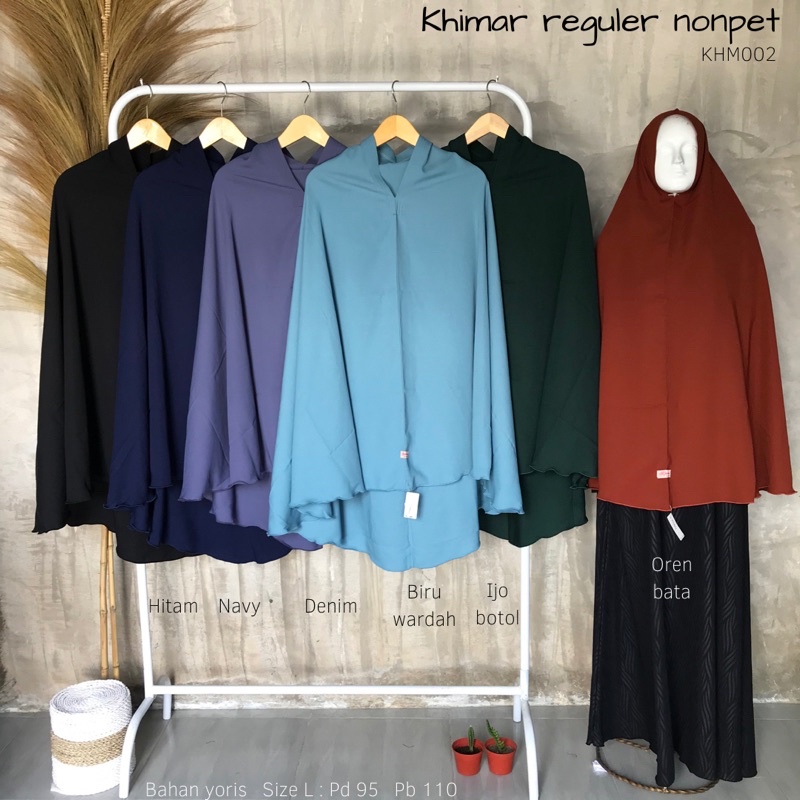 Khimar khairana reguler size L yoris