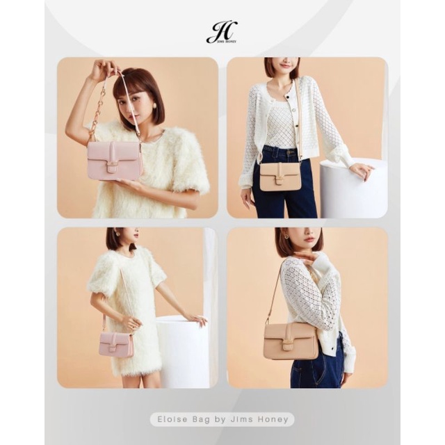 Eloise bag Tas Selempang Wanita Jims Honey Realpic cod free box tas pesta import murah tas kerja