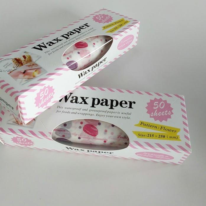 

SALE!!BAKINDO Food Wrapping / Wax Paper / Kertas Burger Nasi / Baking Paper Motif / Kertas Roti|SQ7