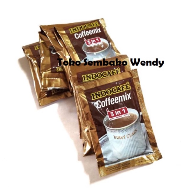 

Kopi Indocafe coffemix 3in1 renceng isi 10