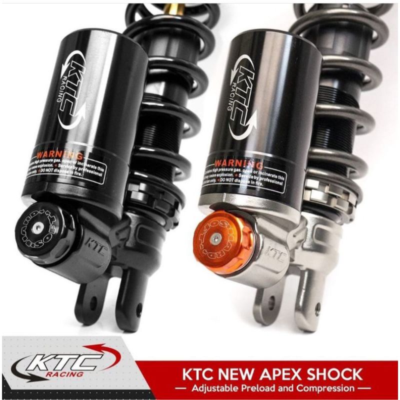 Shockbreaker Tabung Bawah Ktc Racing Original Shock Vario Mio Beat Scoopy Fino Dll Ktc Vario Ktc mio