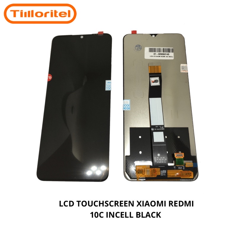 LCD TOUCHSCREEN XIAOMI REDMI 10C INCELL BLACK