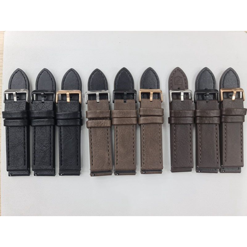 Tali Kulit Jam T5 Original Quick Release, Strap Kulit Jam Tangan T5 Original Quick Release