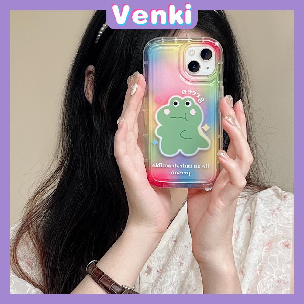 Case For iPhone 14 Pro Max TPU Soft Jelly Airbag Case Gradient Cute Bear Clear Case Camera Protection Shockproof For iPhone 14 13 12 11 Plus Pro Max 7 Plus X XR