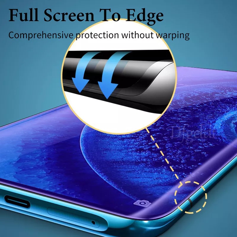 CUSTOM Hydrogel Anti blue eye protection Anti Gores Screen Guard Samsung Xiaomi Vivo oppo Infinix Tecno Semua all tipe hp smartphone