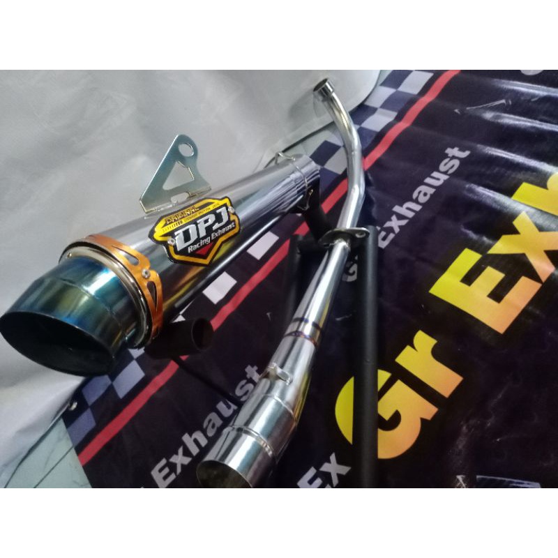 knalpot racing dpj Supra, Supra x, Supra fit, Revo lama, absolute Revo, karisma, grand, c70, smash, 