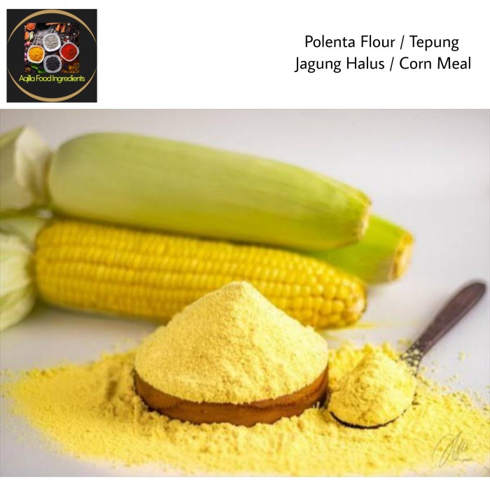 

Tepung Polenta Flour / Tepung Jagung Halus / Corn Meal - 1Kg