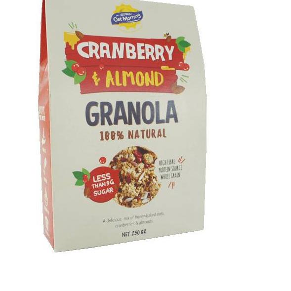 

Terlaris Today Oatmorning Granola - Cranberry Almond Granola !!!