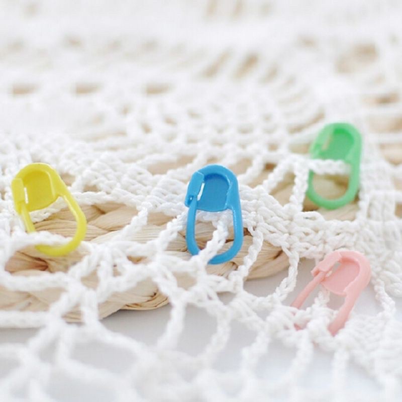 PENANDA RAJUT PENITI TUMPUL PLASTIC PINS/ STITCH MARKER CROCHET