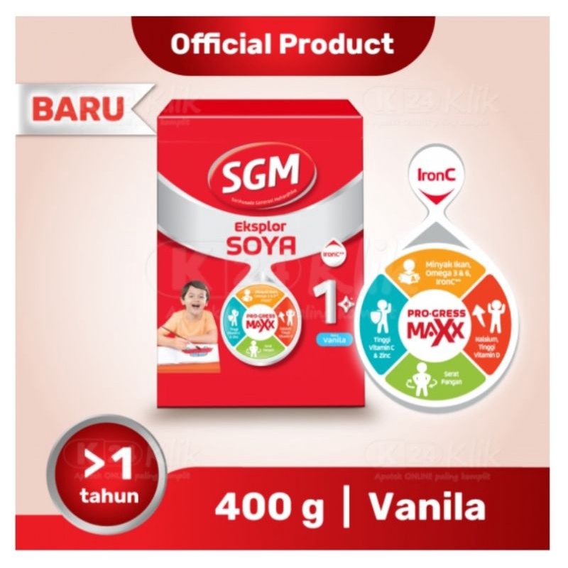SGM SOYA 1+ 400G