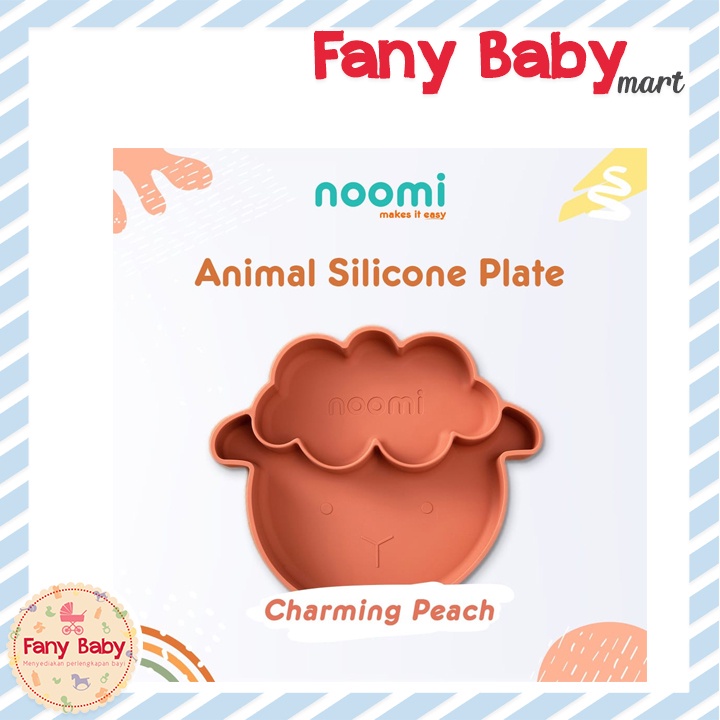 NOOMI ANIMAL SILICONE PLATE