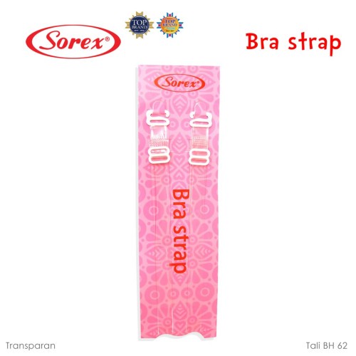 TALI BRA TRANSPARAN TALI BH BENING SOREX 62 BRA STRAP MURAH BAGUS SILICON