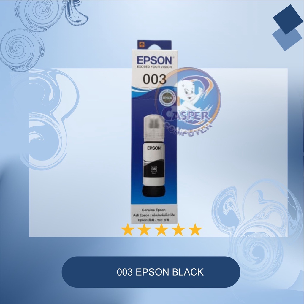 TINTA EPSON 003 L5190 L3150 L3101 BLACK