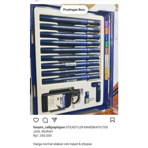 

technical pen Steadtler marsmatic700 rapido pen
