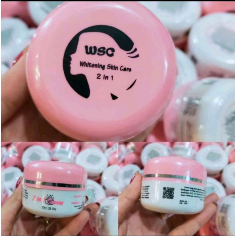 WSC whitening skincare 2in1 Original BPOM