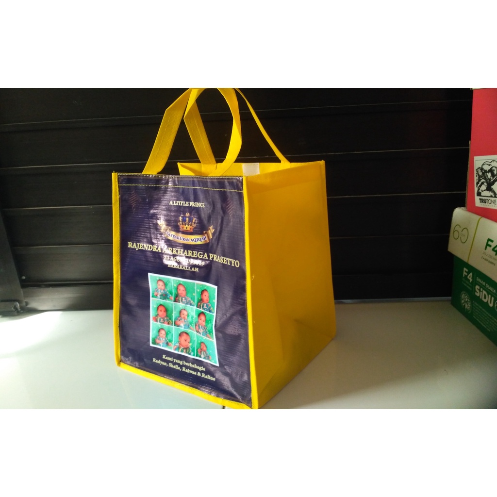 

custom tas hajatan meninggal - tas nasi box dus 22