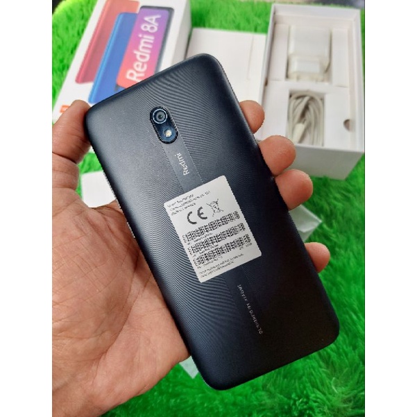 HANDPHONE HP SECOND BEKAS. REDMI 8A 2/32 FULLORI MULUS 99%