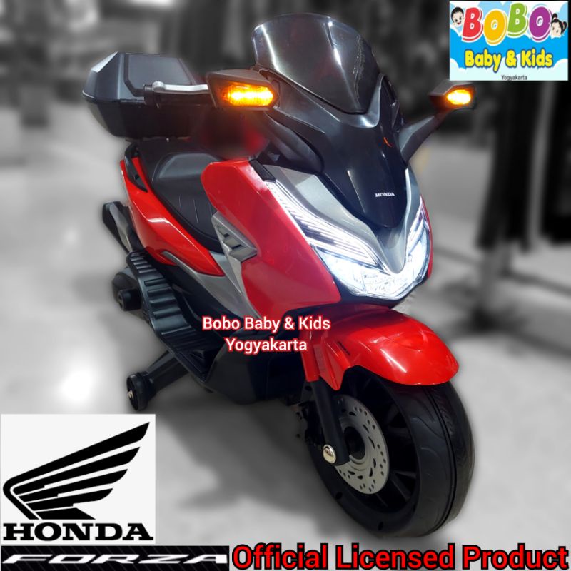 Jual Mainan Motor Aki Anak Honda Forza Lisensi Asli dari Honda Motor