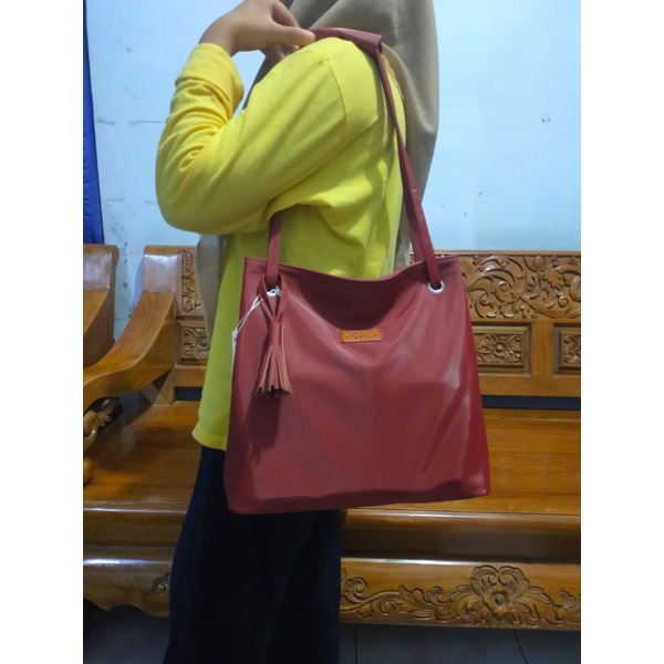 TOTEBAG CYRA CHOCOLY BY AGHNIA