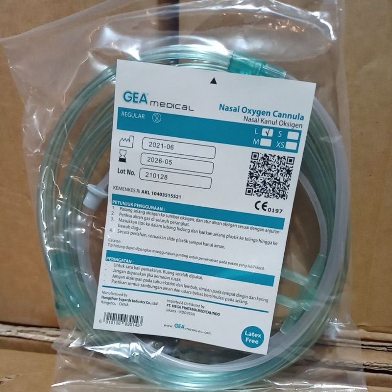 NASAL Canula satuan / SELANG NASAL OXYGEN / Selang nasal canul
