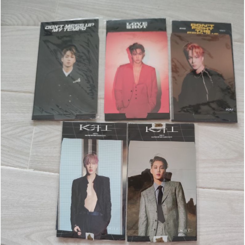 EXO kai jongin holo standee dont mess up my tempo DMUMT loveshot Dont fight the feeling DFTF Mmmh  n