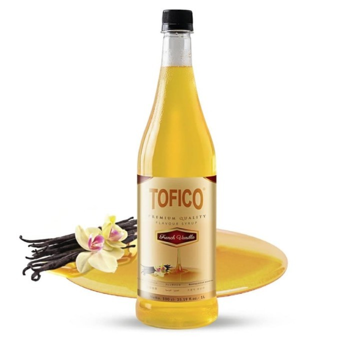 

Tofico Syrup french vanilla natural flavour 1 Liter Tofico Sirup french vanilla