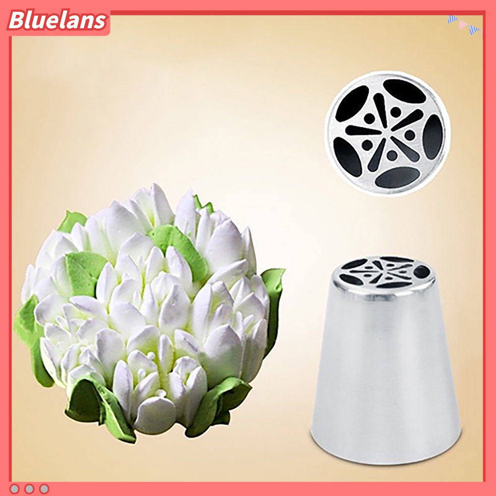 Bluelans 7pcs / Set Spuit Piping Icing DIY Untuk Dekorasi Kue