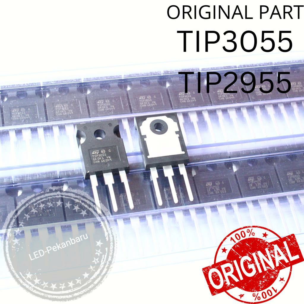 ORIGINAL TIP2955 TIP3055 TR ORI ST TIP 2955 TIP 3055 TRANSISTOR FINAL